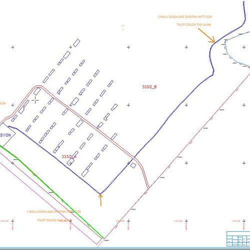 Sivas Aksa Doğalgaz Dağıtım Hattı Kamulaştırma Haritası